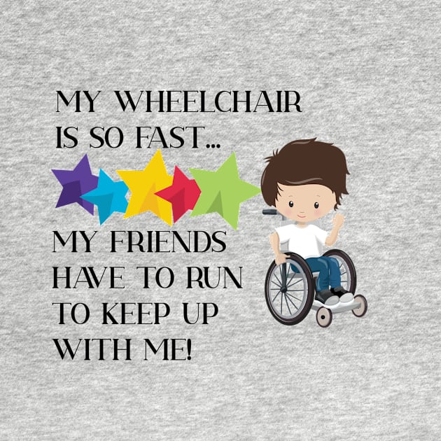 Wheelchair Boy is So Fast by allthumbs